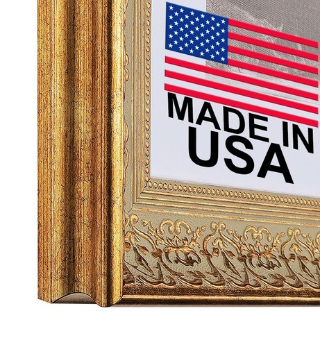 Bronze gold picture - 2-5/8",