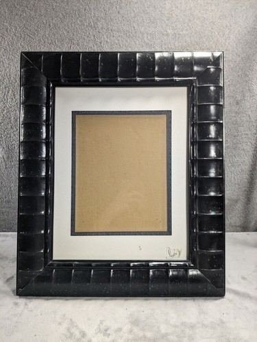 Large black ribbed - large,