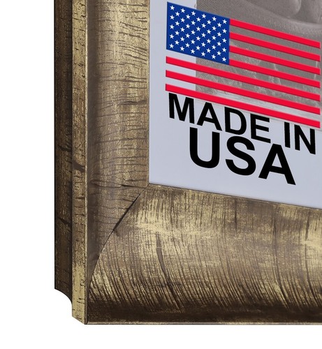 Gold picture frame 11x14 - 3",